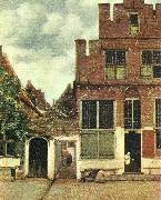 Jan Vermeer den lilla gatan Germany oil painting artist